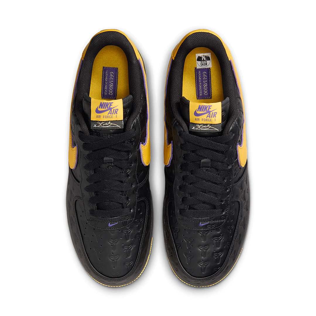 Kobe Bryant x Nike Air Force 1 Low HV5122-001 Release Info 4