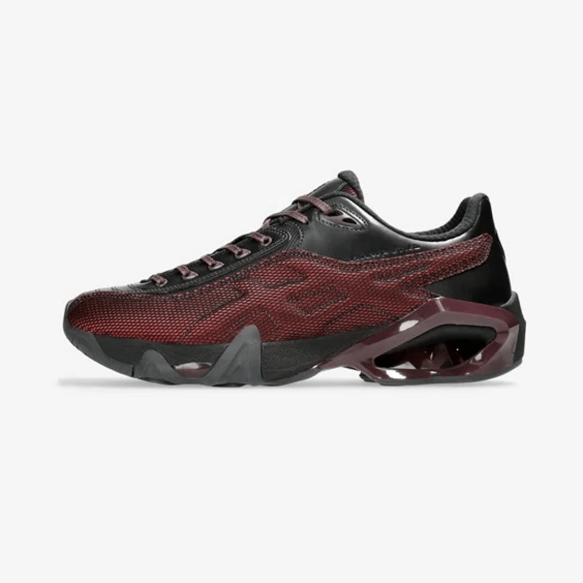 Kiko Kostadinov x ASICS Novalis Gel-Teremoa Obsidian Black Dahlia
