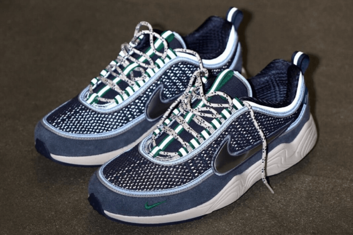 Undefeated x Nike Air Zoom Spiridon "Thunder Blue" Releases February 2025