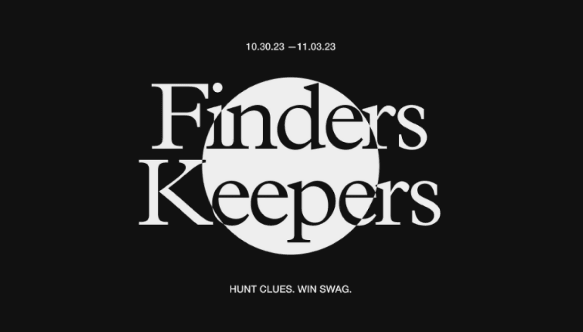 Nike App's Finders Keepers Event Takes Place This Week