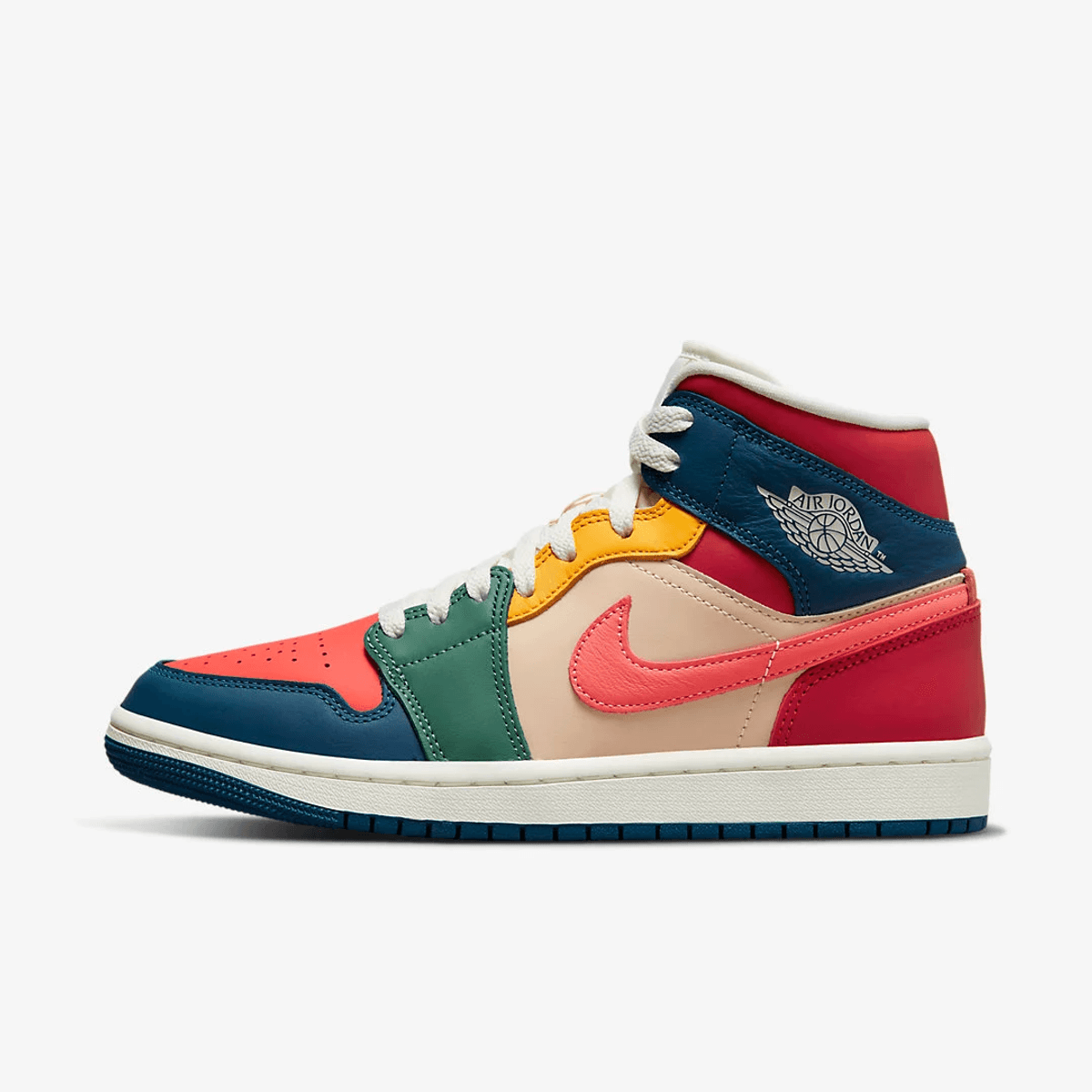 Jordan 1 Mid SE Multi Color (2022) (W)