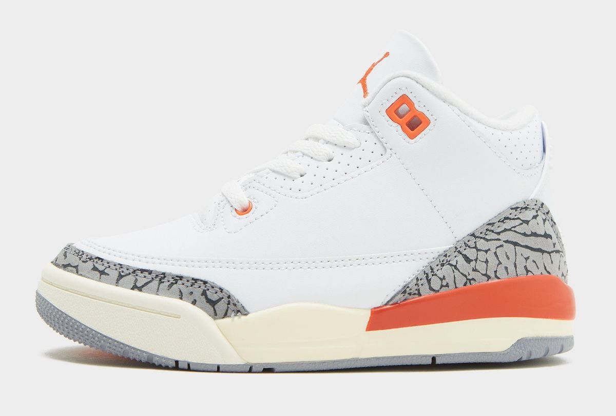 Air Jordan 3 Georgia Peach PS CK9246-121 Release Info