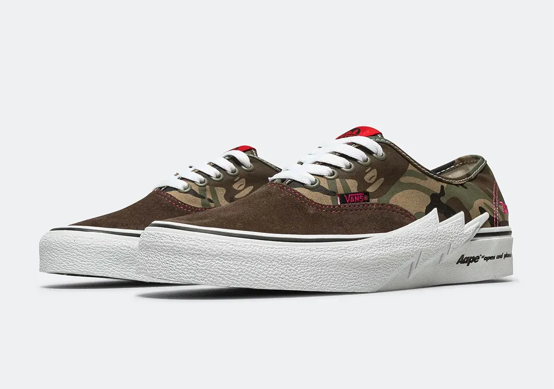 sitessupply.co Aape Vans Sk8 Hi Bolt Grey Camo Release Info