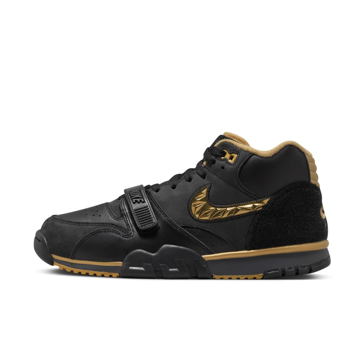 Official Look At The Nike Air Trainer 1 "College Football Playoffs" Black Gold