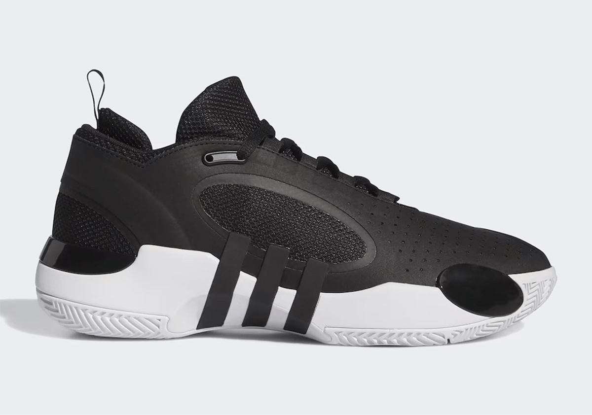 The Adidas D.O.N. Issue 5 Debuts In "Black/White" Colorway