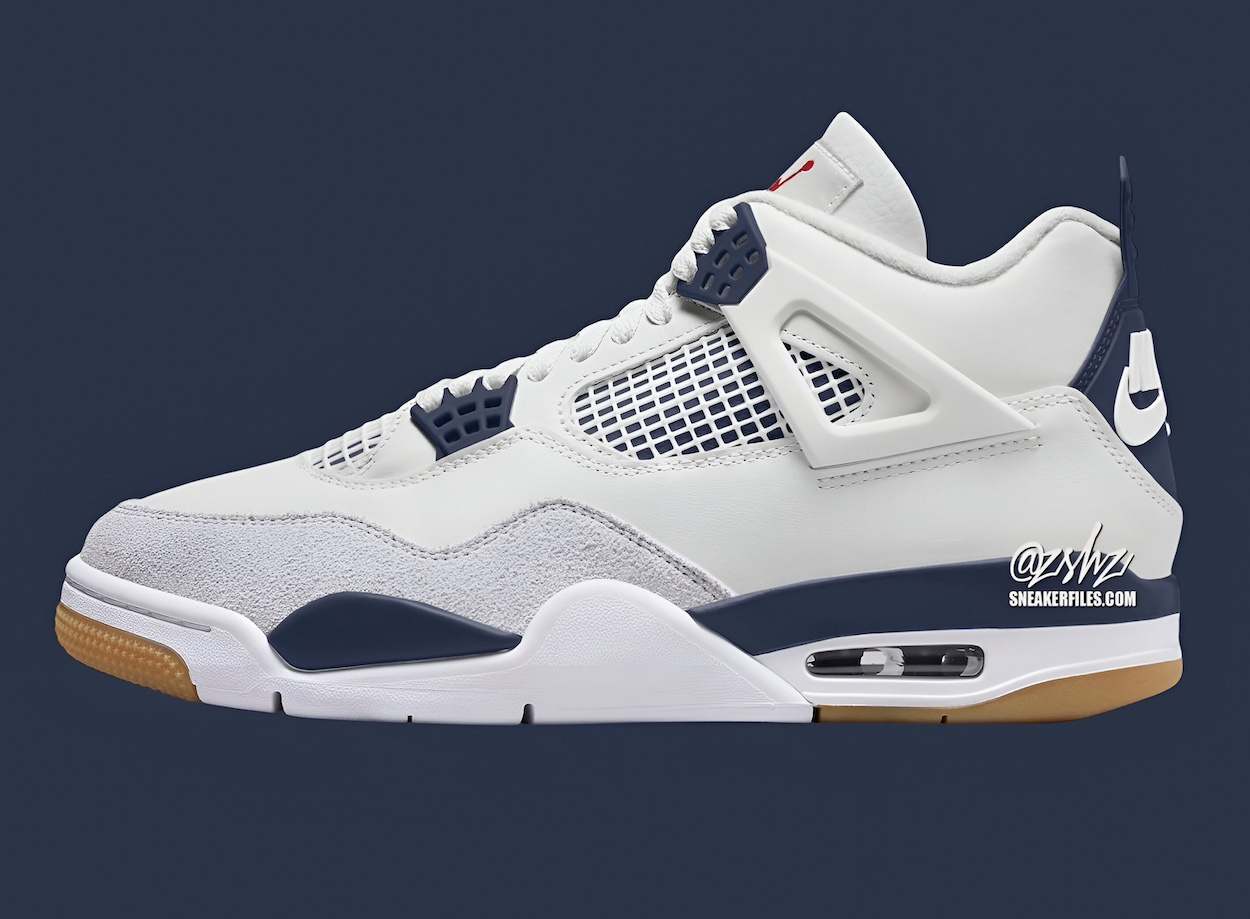 Nike SB x Air Jordan 4 Navy  DR5415-100 release Info