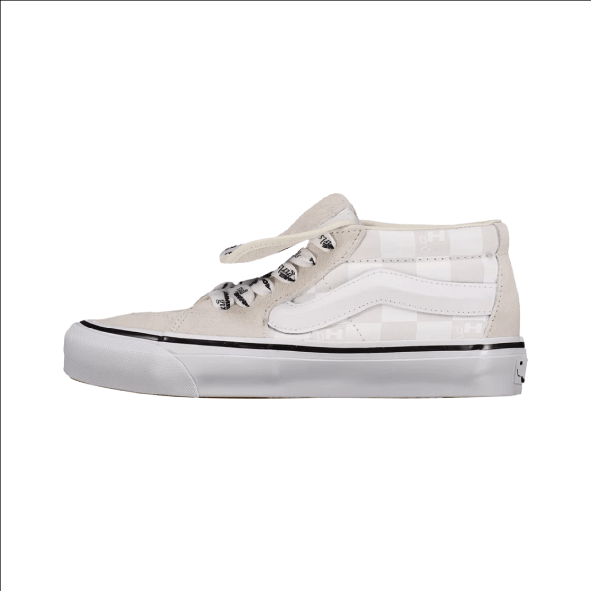 HommeGirls x Vans Sk8-Mid White
