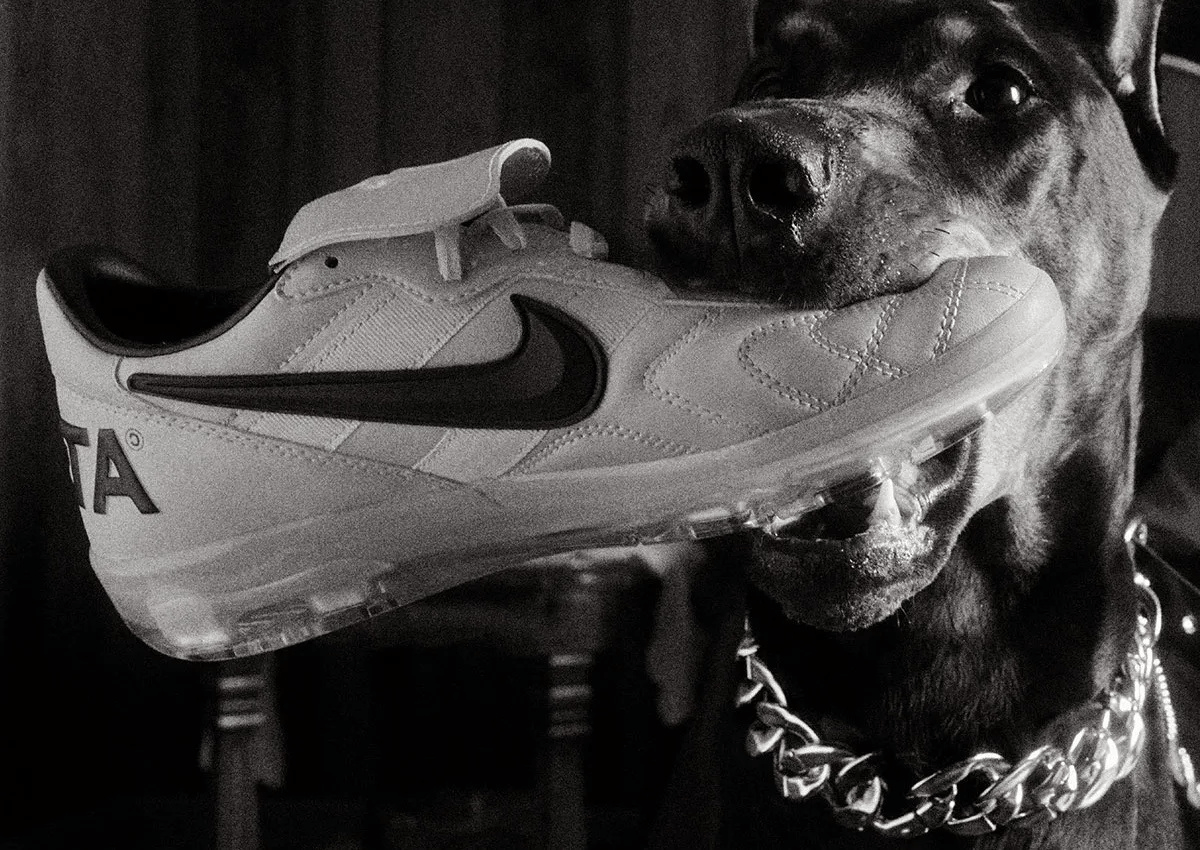The NOCTA x Nike Cryoshot Tiempo "University Gold/Black" Releases June 2026