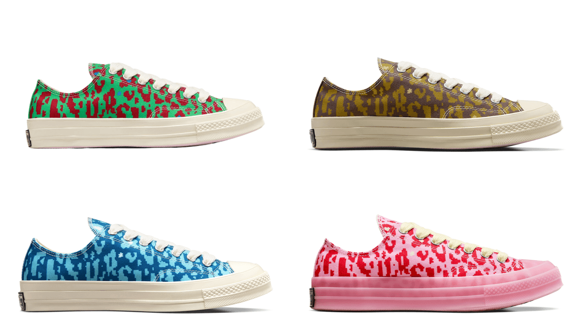 "Digital Leopard" Pack On The Way From Gold Le Fleur And Converse