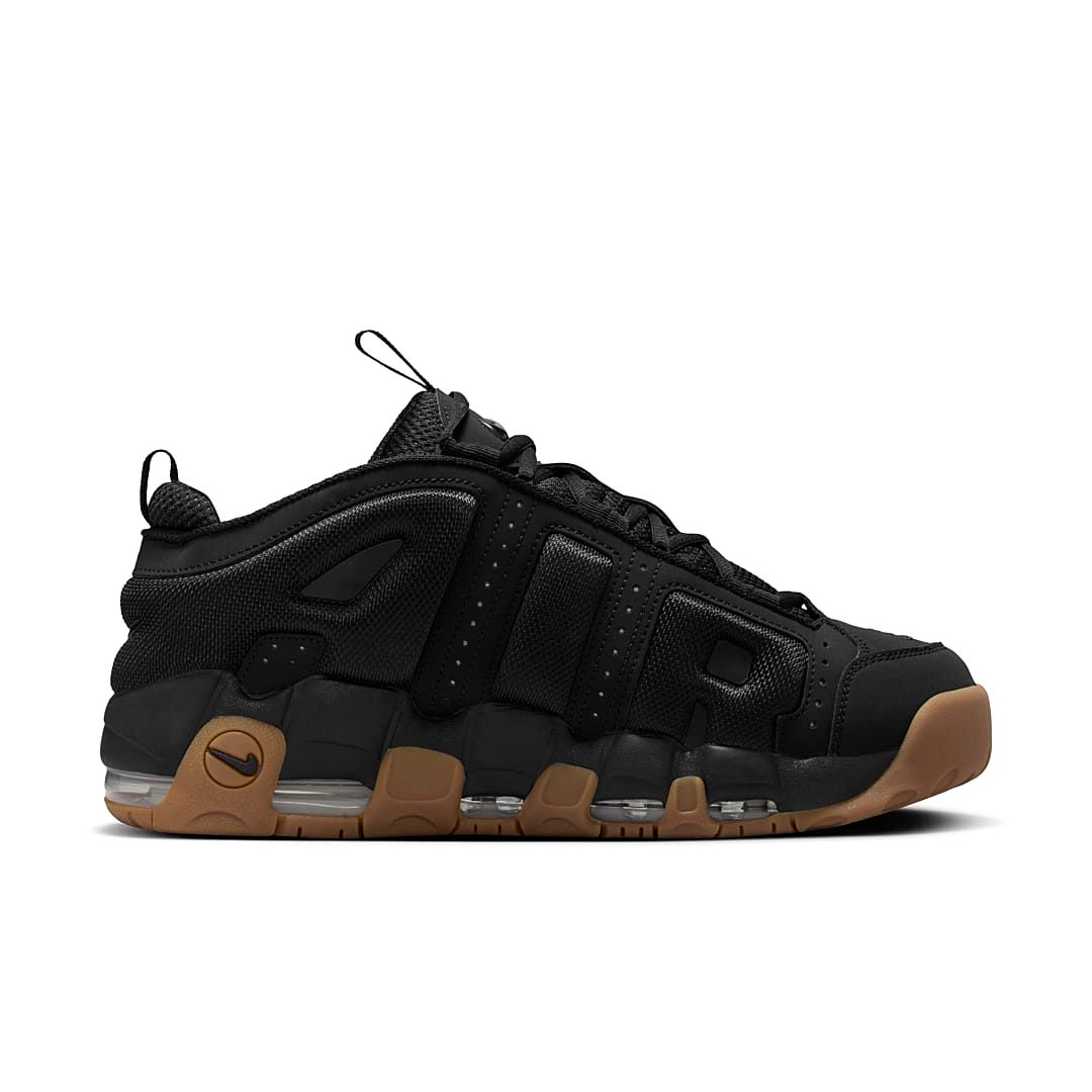 Nike Air More Uptempo Low Black/Gum FZ3055-003 Release Info