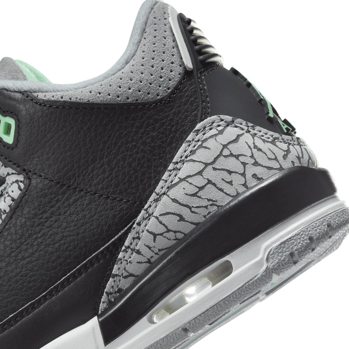 Official Images Of The Air Jordan 3 “Green Glow” - TheSiteSupply