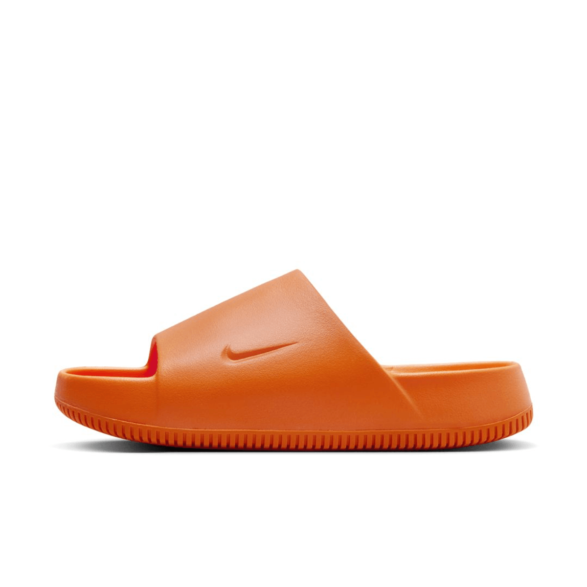 The Nike Calm Slide Arrives In "Total Orange"