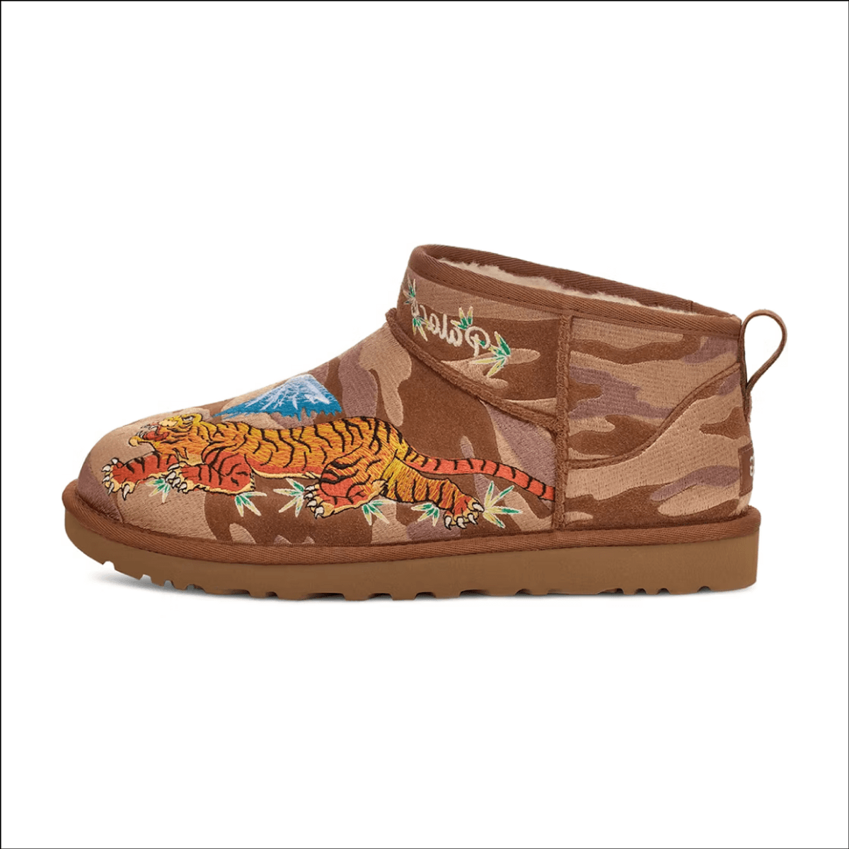 Palace x UGG Classic Ultra Mini Boot Chestnut