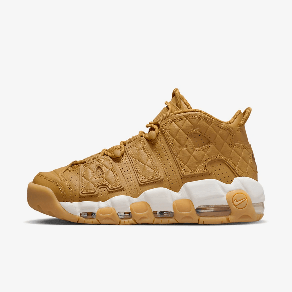 Nike Air More Uptempo Wheat and Gum Light Brown (W)