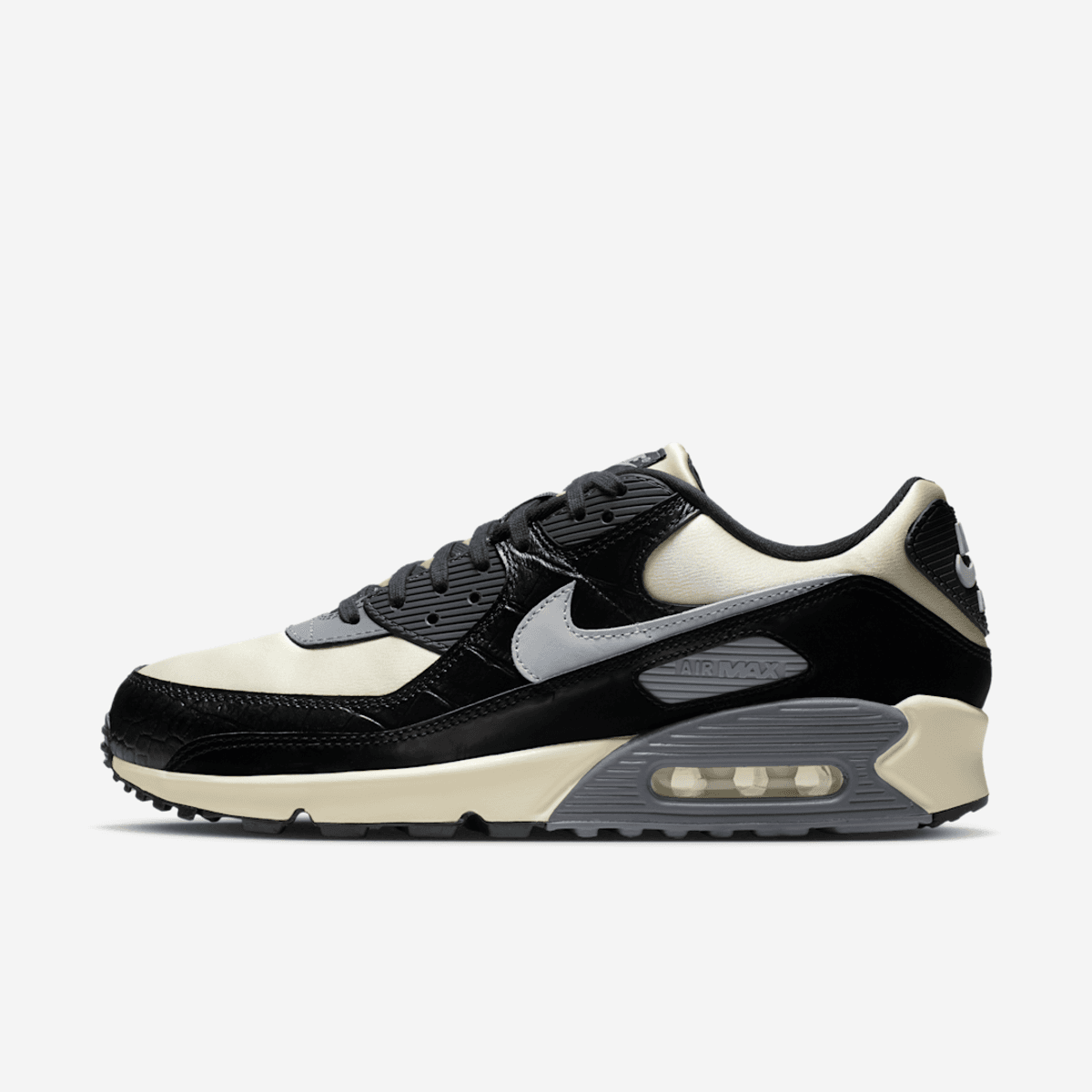 Image of Nike Air Max 90 QS Smoke Grey Crocodile