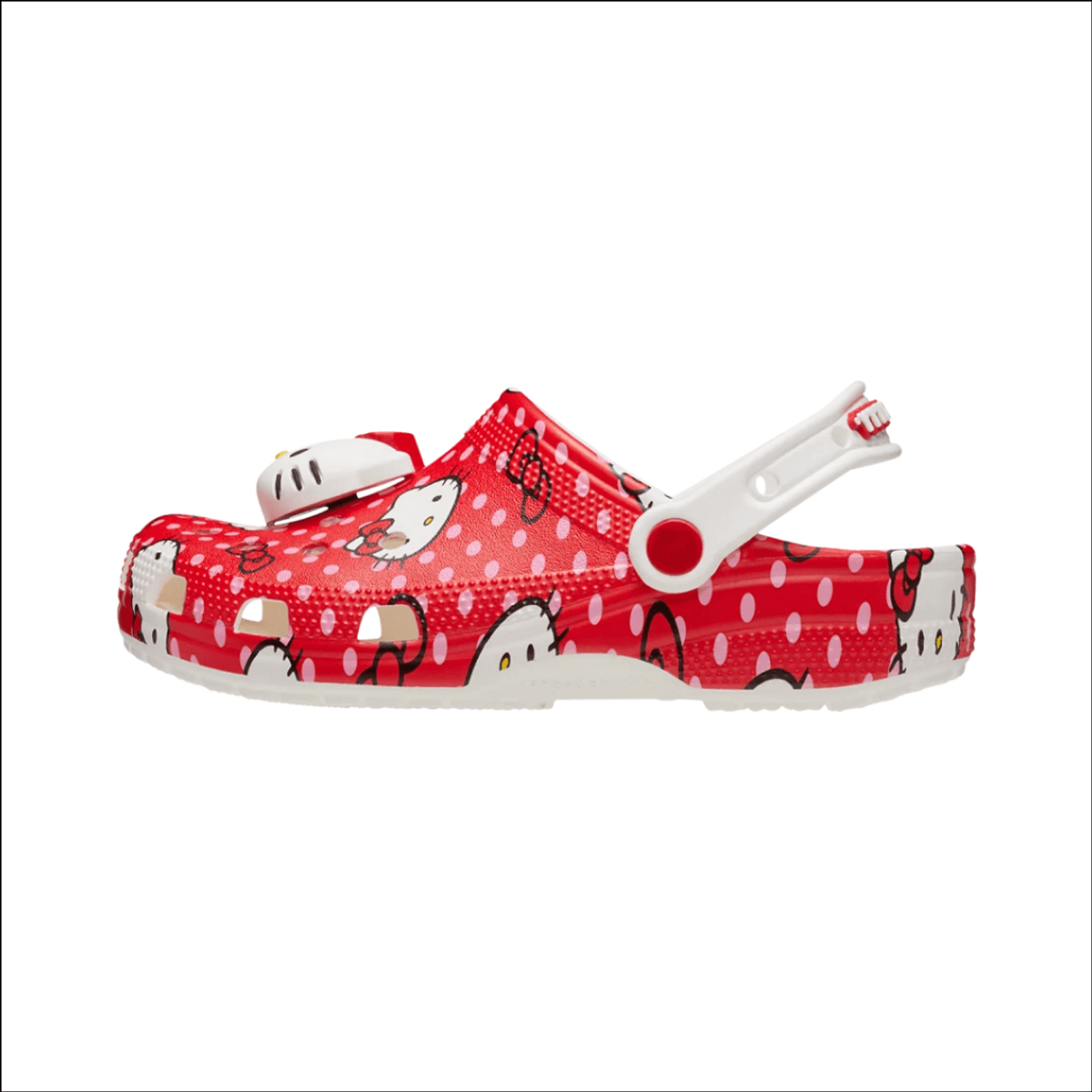 Hello Kitty x Classic Clog Red Polka Dots