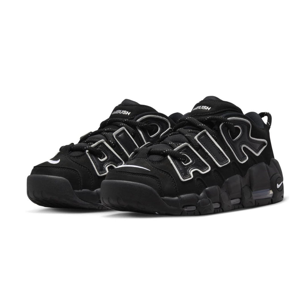 AMBUSH x Nike Air More Uptempo Low “Black/White” FB1299-001