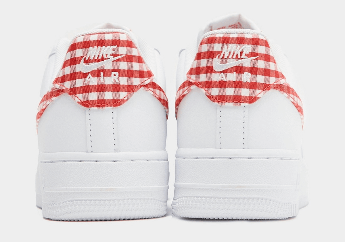 Nike Air Force 1 Red Gingham Is Ready For A Picnic