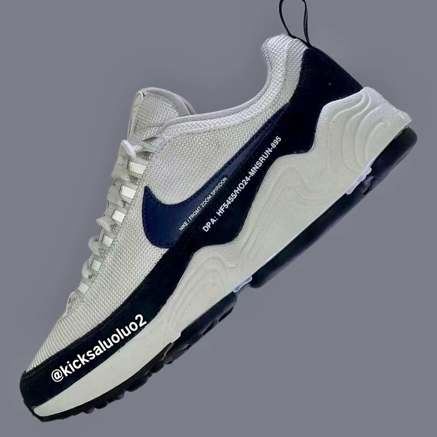 Fragment x Nike Air Zoom Spiridon HF5455-100 Release Info