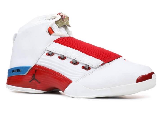 TheSiteSupply Images Air Jordan 17 OG. White/Varsity Red 2024 Release