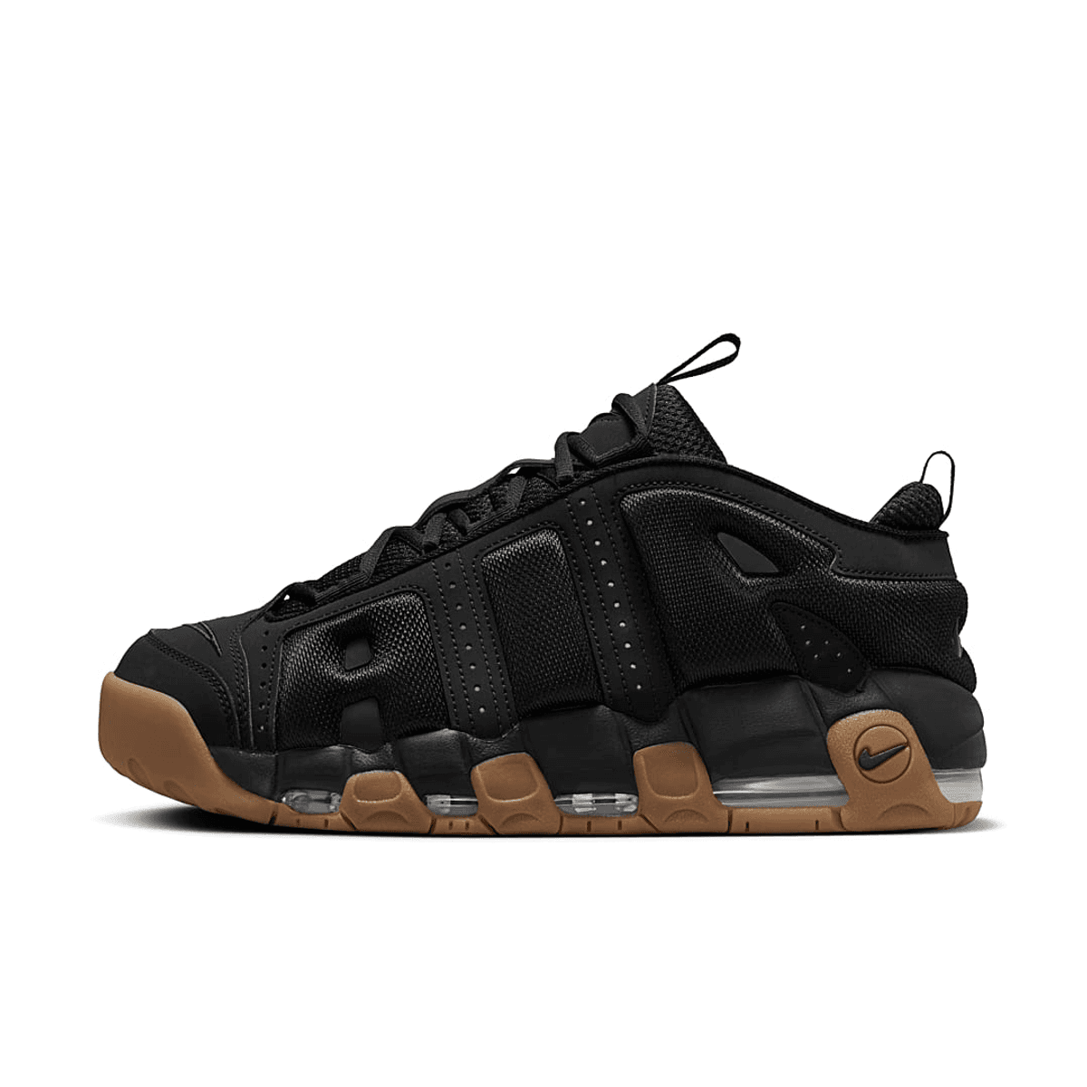 Nike Air More Uptempo Low "Black/Gum" Arrives Holiday 2024