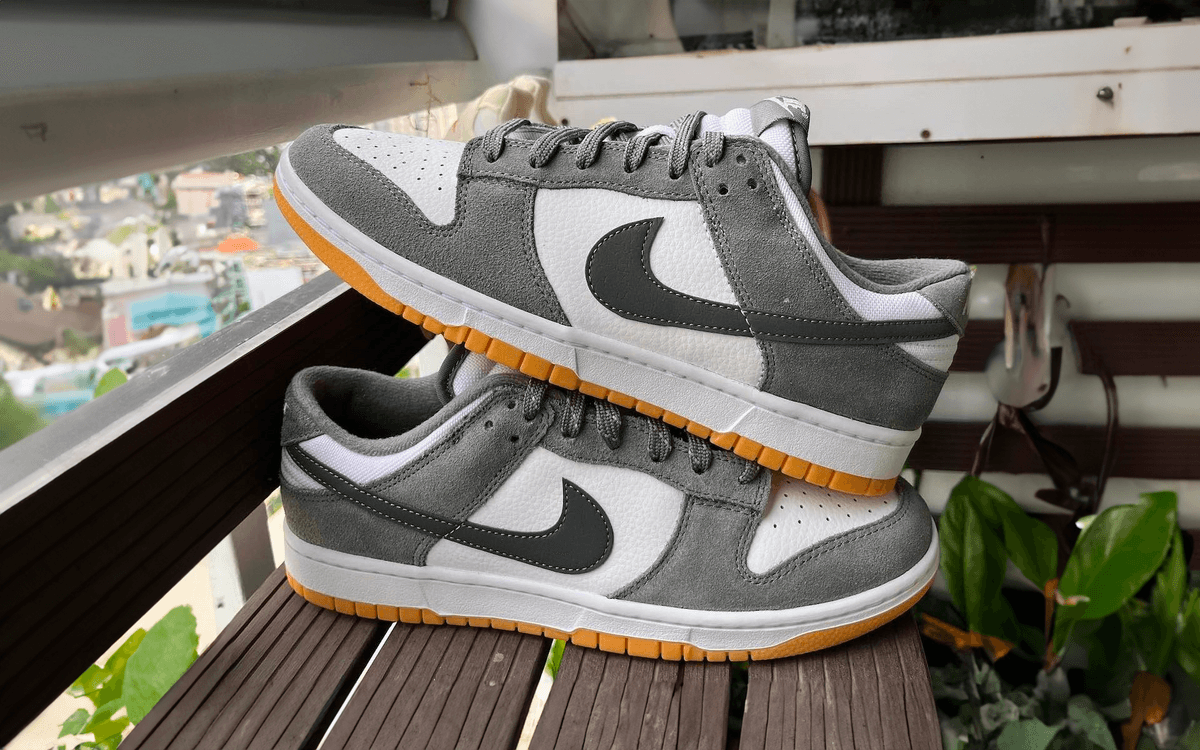First Look At The WMNS Nike Dunk Low Grey Gum