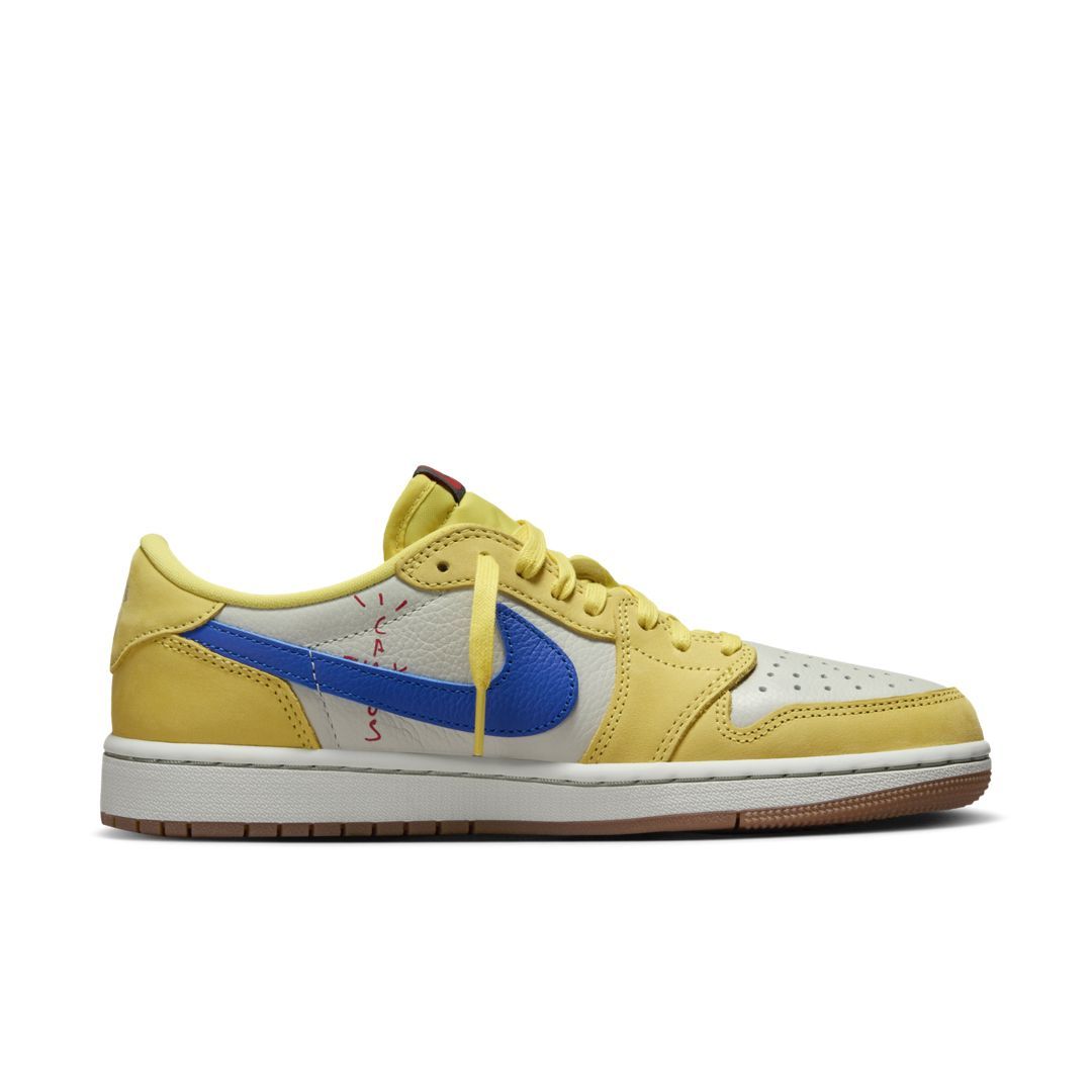 Travis Scott x Air Jordan 1 Low Canary WMNS DZ4137-700