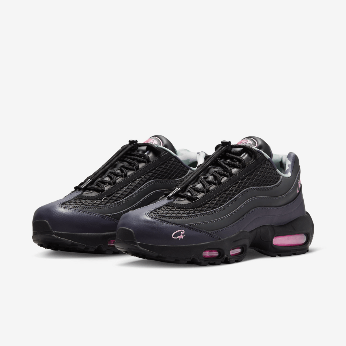 London-Based Streetwear Brand Corteiz Teams Up With Nike For The Air Max 95 "Gridiron Pink Beam"