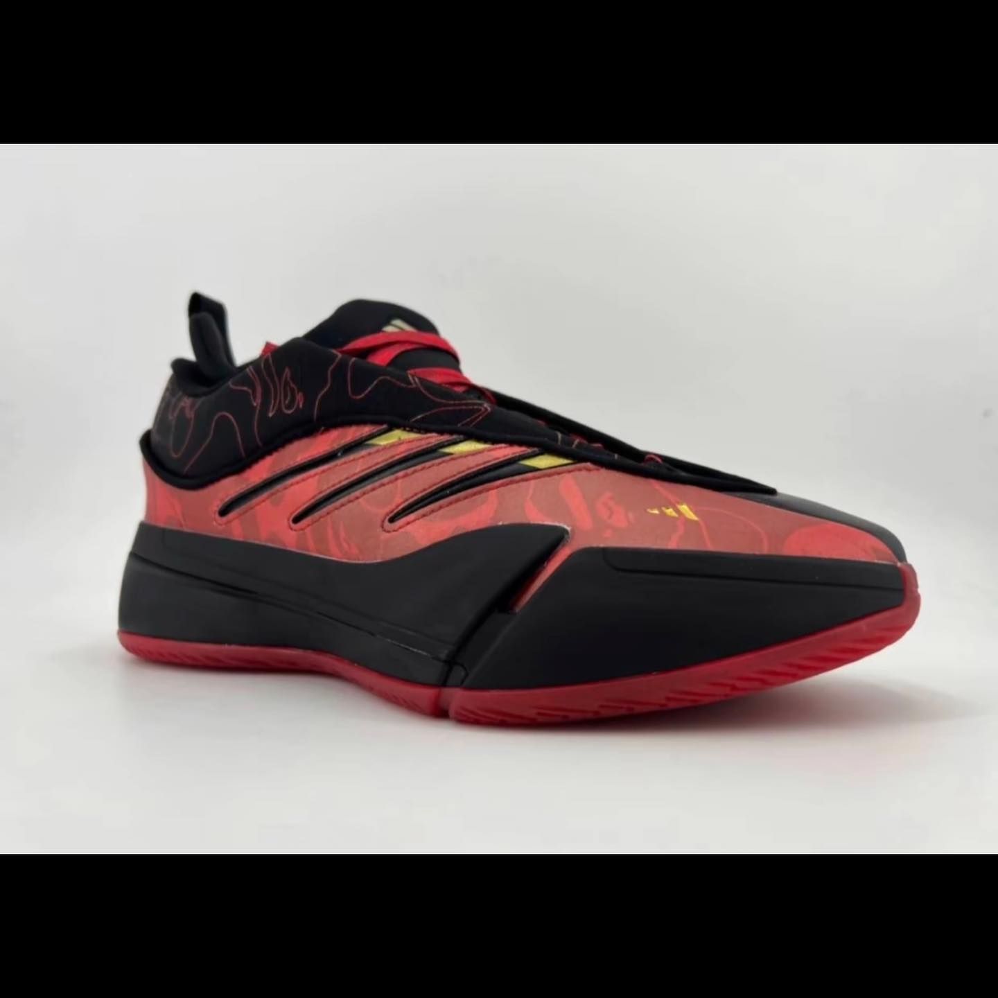 BAPE x adidas Dame 9 Red Black JH6358 Release Info