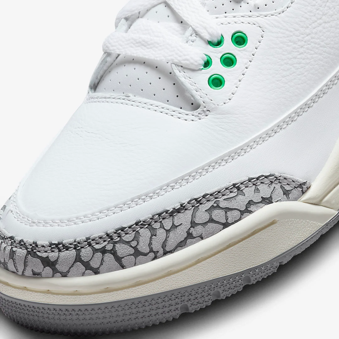 Wmns Air Jordan 3 Retro “lucky Green” C K9246 136 03