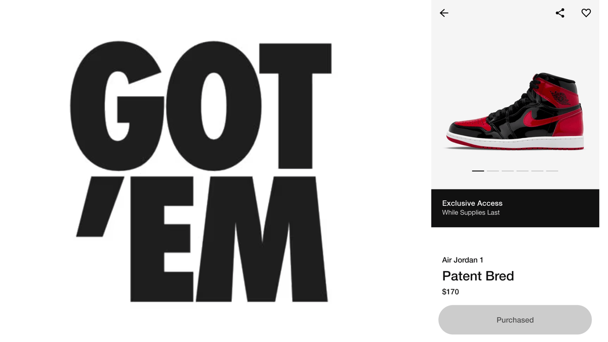 Got ‘Em - Your Guide To Understanding Exclusive Access On The SNKRS App