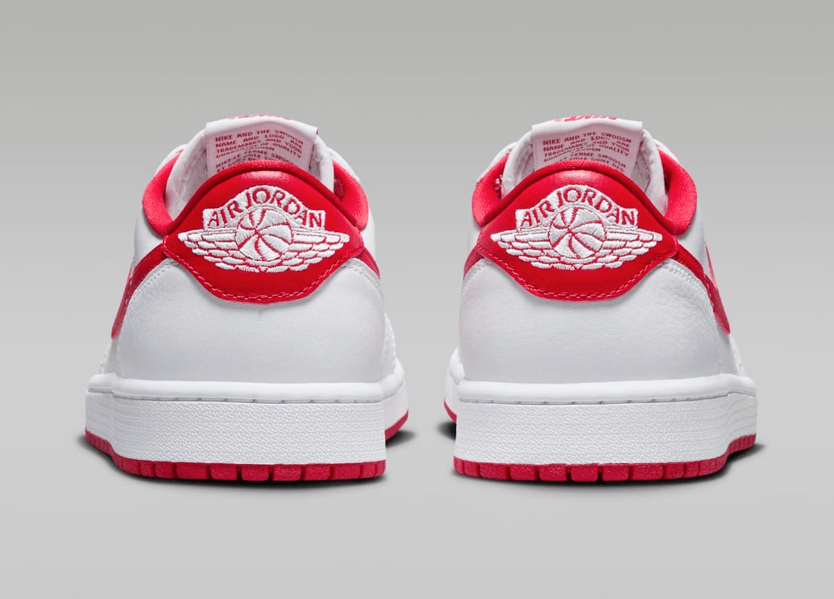 Air Jordan 1 Low OG Arrives October 13th In University Red