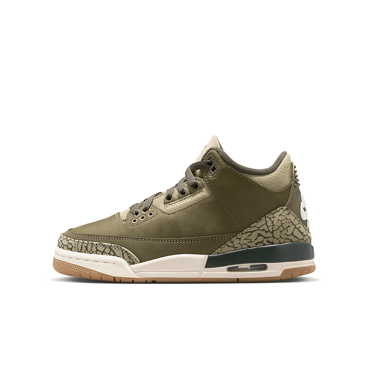 Air Jordan 3 Retro Medium Olive (GS)