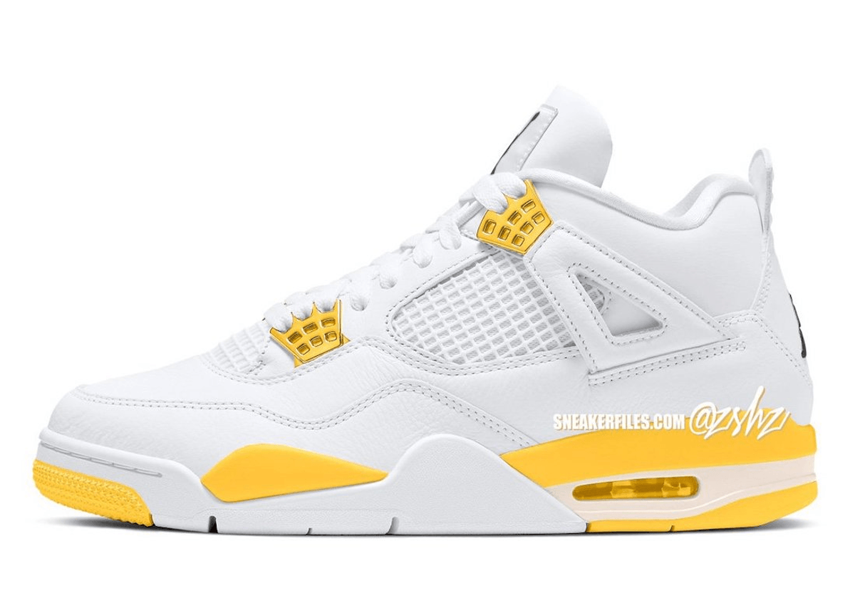 First Look At The Air Jordan 4 "Vivid Sulfur"