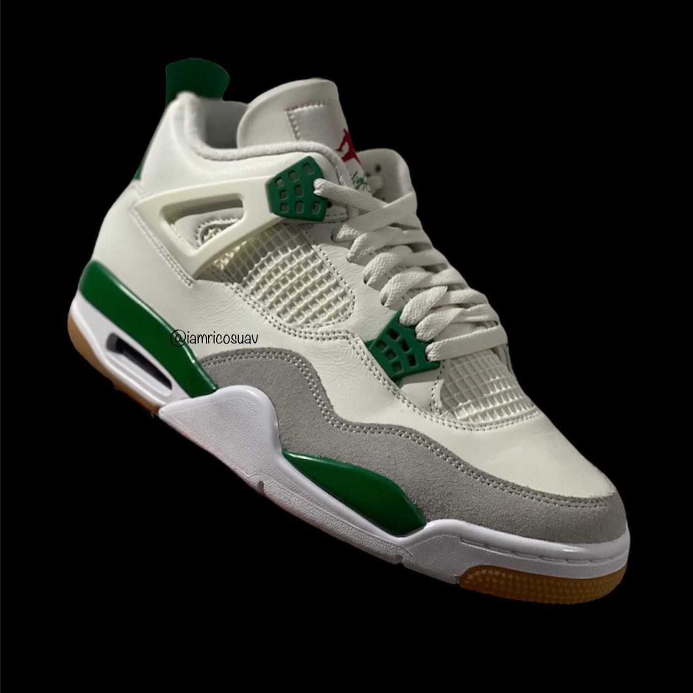 nike sb air jordan 4 pine green the site supply