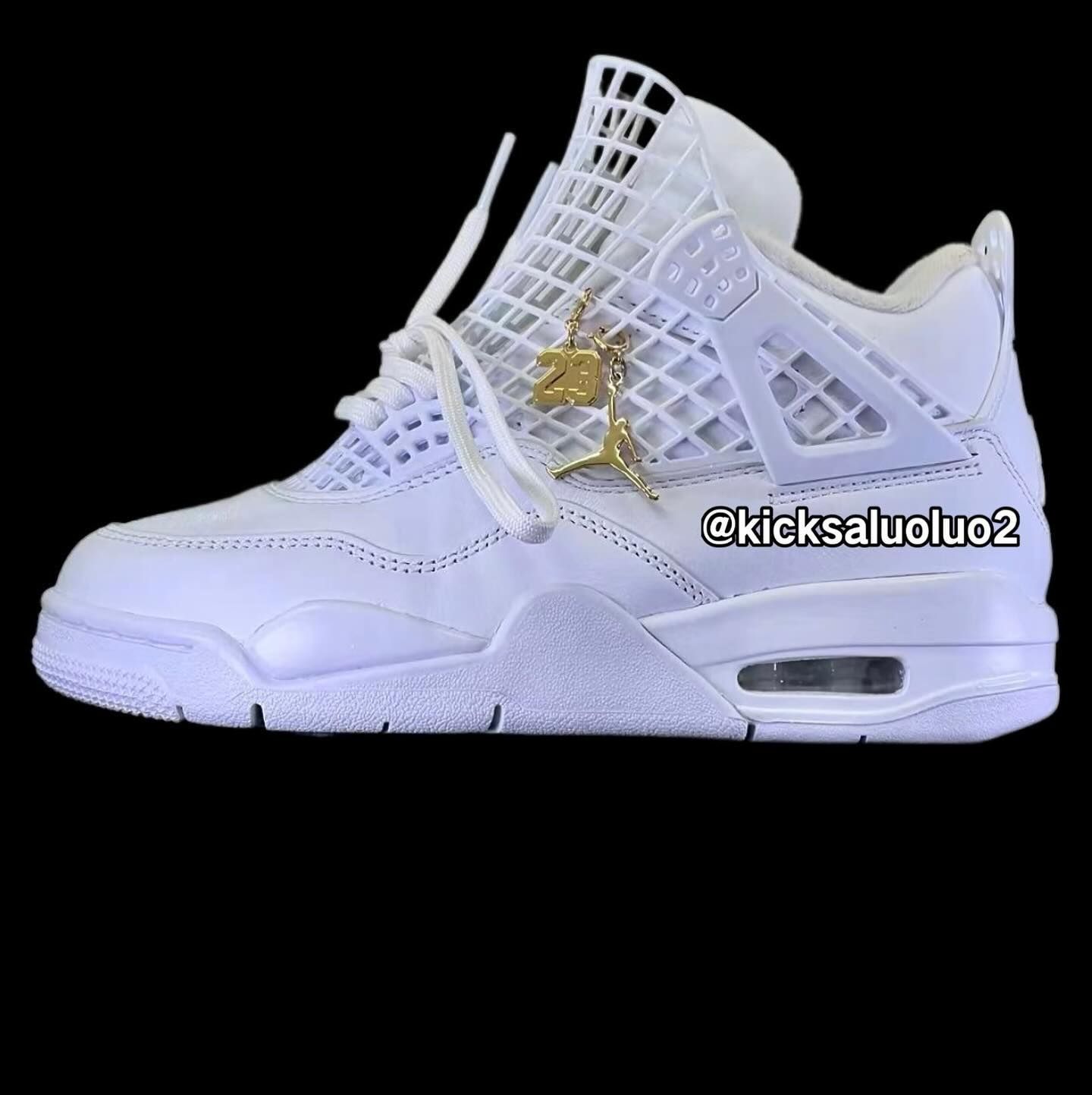 Air Jordan 4 NET “White” (W) FN7251-107 Release Info