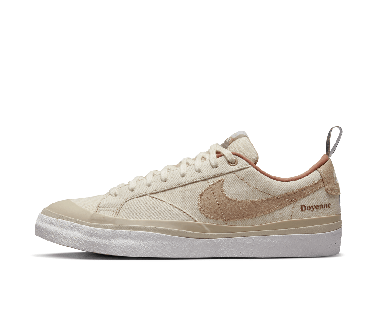 Nike SB Blazer Low x Doyenne Coconut Milk and Rattan