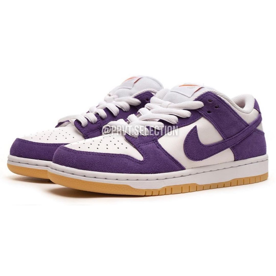 Nike SB Dunk Low Purple Suede