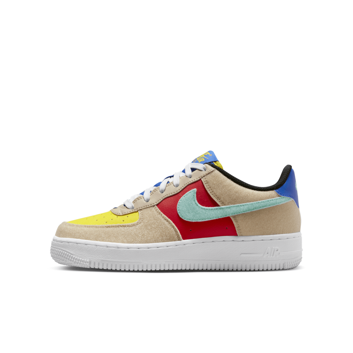 Nike Air Force 1 Low Multi-Color Velcro (GS)