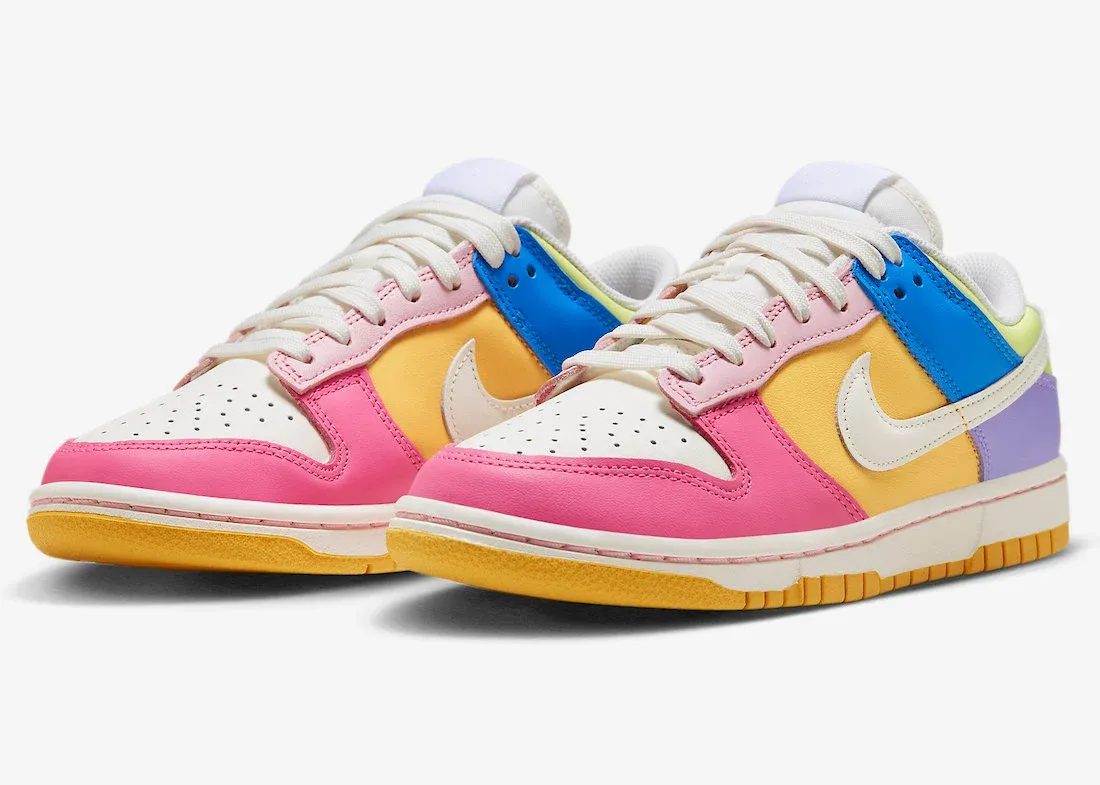 Nike Dunk Low Multi Color Sneaker Release Info