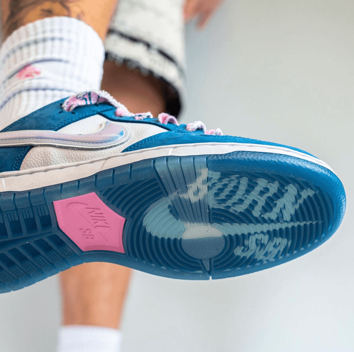 On-Foot Look at the Born x Raised Nike SB Dunk Low In Loving Memory