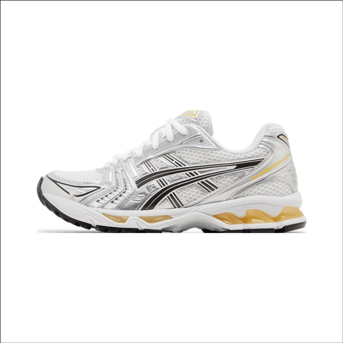 ASICS GEL-Kayano 14 White Tai-Chi Yellow