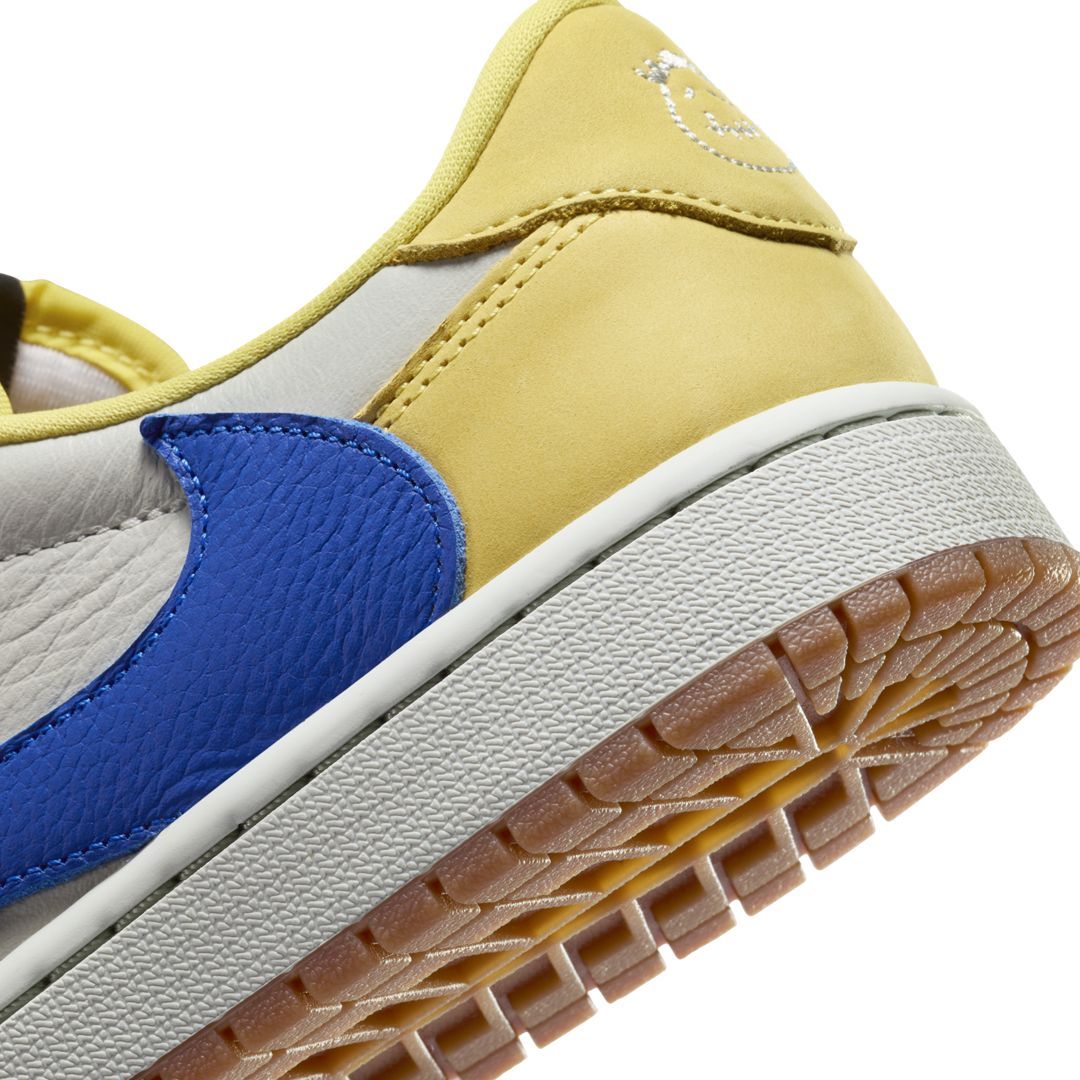 Travis Scott x Air Jordan 1 Low Canary WMNS DZ4137-700