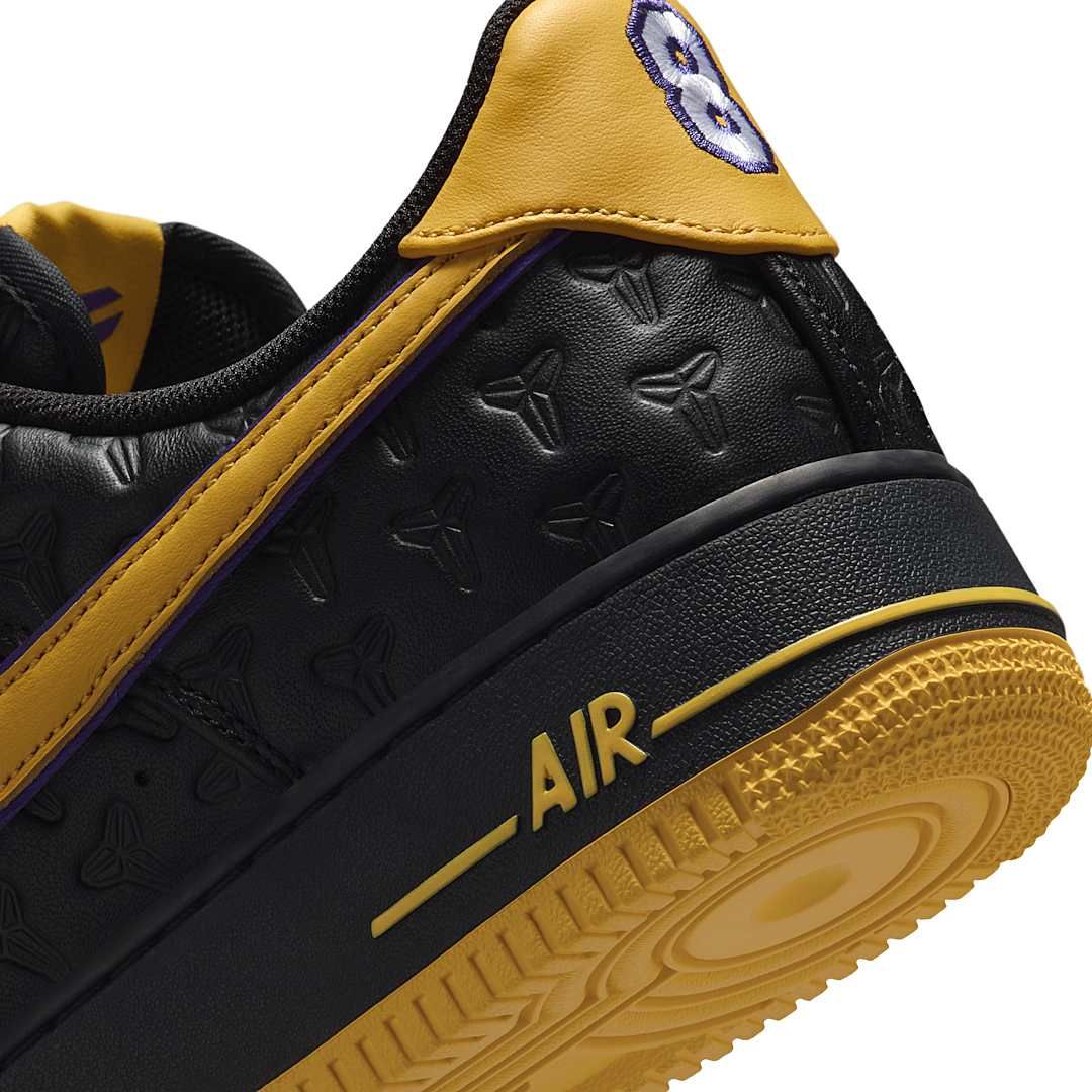 Kobe Bryant x Nike Air Force 1 Low HV5122-001 Release Info 8