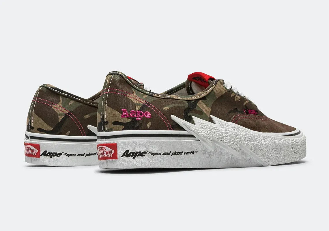 sitessupply.co Aape Vans Sk8 Hi Bolt Grey Camo Release Info