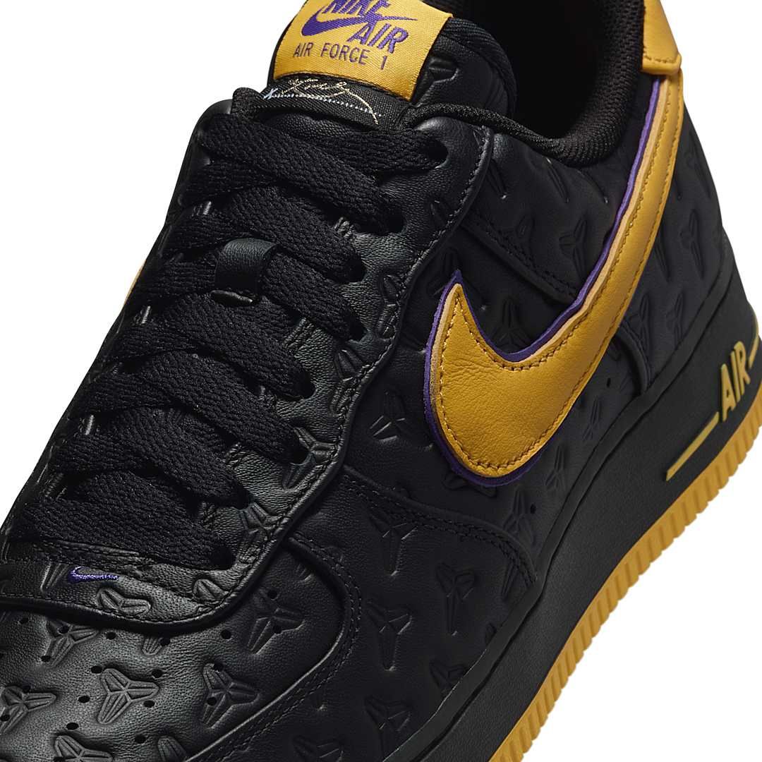 Kobe Bryant x Nike Air Force 1 Low HV5122-001 Release Info 7