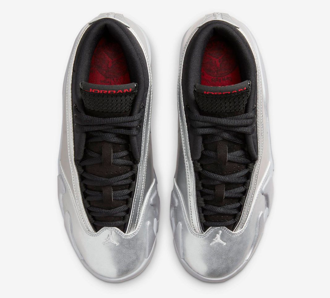 Air Jordan 14 Low Metallic Silver D H4121 060 Release Date 3 1068x963