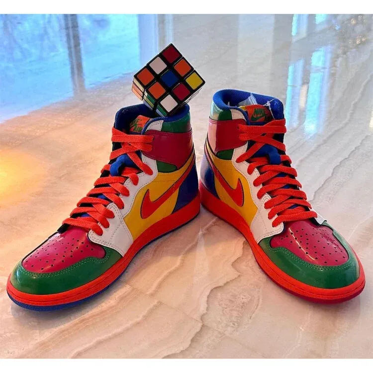 Air Jordan 1 Rubiks Cube