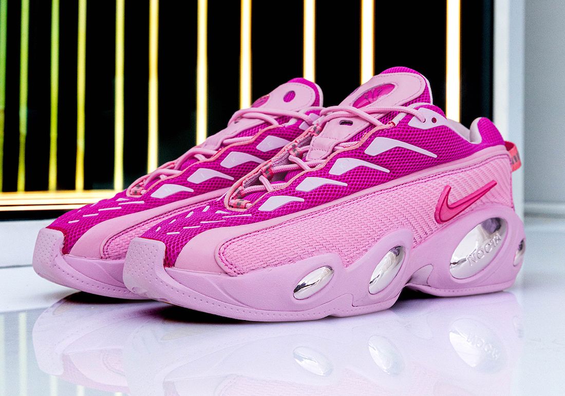 Drake Nike Nocta Glide Pink the Shoe Surgeon TheSiteSupply Images
