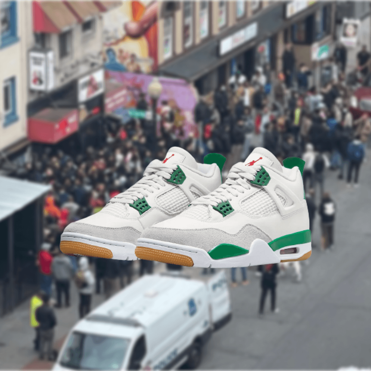 Air Jordan 4 SB Causes Mayhem At A DC Skateshop